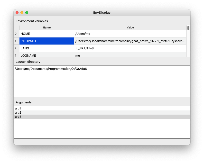 EnvDisplay